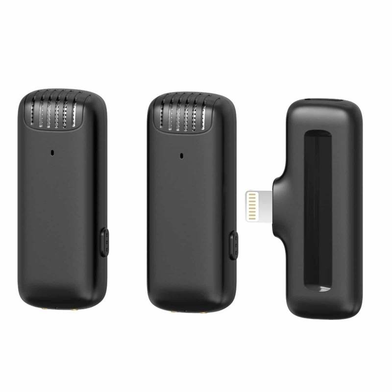Ulanzi J12 Dual Wireless Microphone For iPhone With Charging Case - Image 2